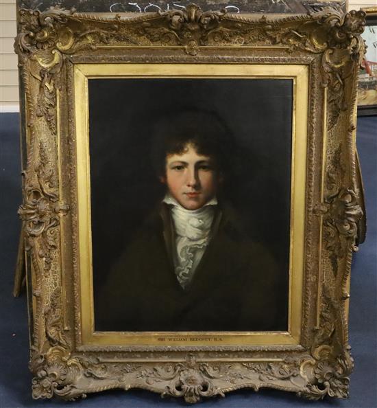 Sir William Beechey (1753-1839) Portrait of Captain Mackinley 25 x 19.5in.